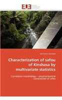 Characterization of Safou of Kinshasa by Multivariate Statistics