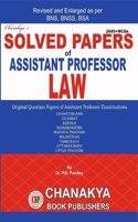 SOLVED PAPERS of ASSISTANT PROFESSOR (LAW)