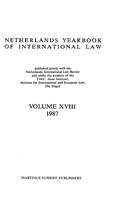 Netherlands Yearbook Of International Law, 1987