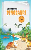 Libro da colorare Dinosauri 4-8 anni