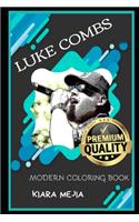 Luke Combs Modern Coloring Book