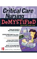 Critical Care Nursing Demystified