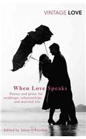 When Love Speaks