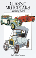 Classic Motorcars Coloring Book