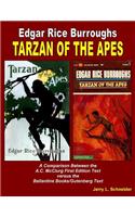 TARZAN OF THE APES A Comparison Between the A.C. McClurg First Edition Text versus the Ballantine Books/Gutenberg Text