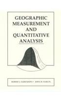 Geographic Measurement and Quantitative Analysis
