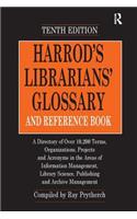 Harrod's Librarians' Glossary and Reference Book