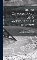 Hindu Chronology and Antediluvian History