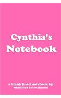 Cynthia's Notebook