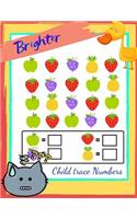 Brighter Child trace Numbers