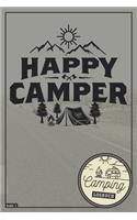 Happy Camper I Camping Logbuch I Band 1