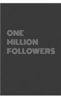 One million followers
