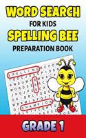 Word Search For Kids Spelling Bee Preparation Book Grade 1