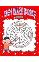 Easy Maze Books for Kids