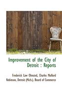 Improvement of the City of Detroit
