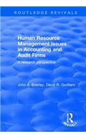 Human Resource Management Issues in Accounting and Auditing Firms