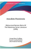 Anecdota Oxoniensia