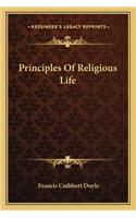 Principles of Religious Life