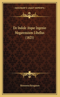 De Indole Atque Ingenio Megarensium Libellus (1825)