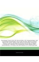 Articles on Software That Uses Qt, Including: Qt (Framework), S60 (Software Platform), the Core Pocket Media Player, Nokia PC Suite, Nokia E50, Nokia