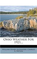 Ohio Weather for 1921...
