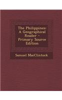 Philippines: A Geographical Reader