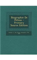 Biographie De Pétion