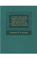 A Cursory View of the Assignats and Remaining Resources of French Finance, (September 6, 1795): Drawn from the Debates of the Convention - Primary S