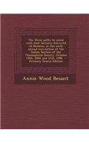 The Three Paths to Union with God; Lectures Delivered at Benares, at the Sixth Annual Convention of the Indian Section of the Theosophical Society, October 19th, 20th and 21st, 1896