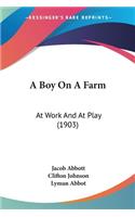 Boy On A Farm