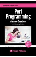 Perl Programming Interview Questions You'll Most Likely Be Asked
