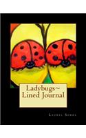 Ladybugs Lined Journal