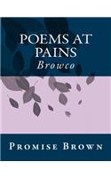 Poems At Pains