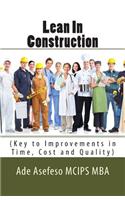 Lean In Construction