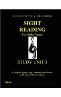 Sight Reading Programme: Study Unit 3