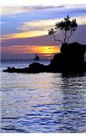 Boracay Philippines Sunset Journal: 150 page lined notebook/diary