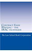 Contract Essay Writing - the IRAC technique: Contains bonus multi choice with answers