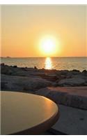Sitting on the Patio Watching the Sunset Relaxation Journal