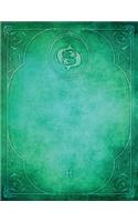 Monogram Pisces Blank Sketchbook: Art Sketch Pad Notebook(76 Monogram Elegance 150 Sketch)