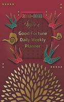 2020-2022 Otto's Good Fortune Daily Weekly Planner: A Personalized Lucky Three Year Planner With Motivational Quotes