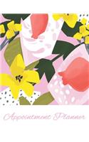 Appointment Book Flower Cover