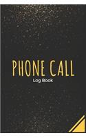 Phone Call Log Book