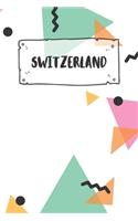 Switzerland: Ruled Travel Diary Notebook or Journey Journal - Lined Trip Pocketbook for Men and Women with Lines