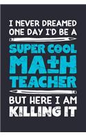 I Never Dreamed One Day Id Be a Super Cool Math Teacher But Here I am Killing It