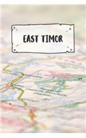 East Timor: Ruled Travel Diary Notebook or Journey Journal - Lined Trip Pocketbook for Men and Women with Lines