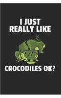 Krokodil Alligator Notizbuch