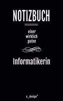 Notizbuch für Informatiker / Informatikerin: Originelle Geschenk-Idee [120 Seiten liniertes blanko Papier ]