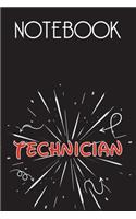TECHNICIAN Notebook, Simple Design