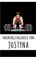 Trainingstagebuch von Justyna