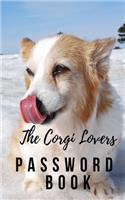 The Corgi Lovers Password Book: A Journal/Notebook gift for Corgi lovers to help remember Usernames and Passwords